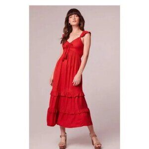 Women’s Band Of The Free Clarissa Red Midi Dress